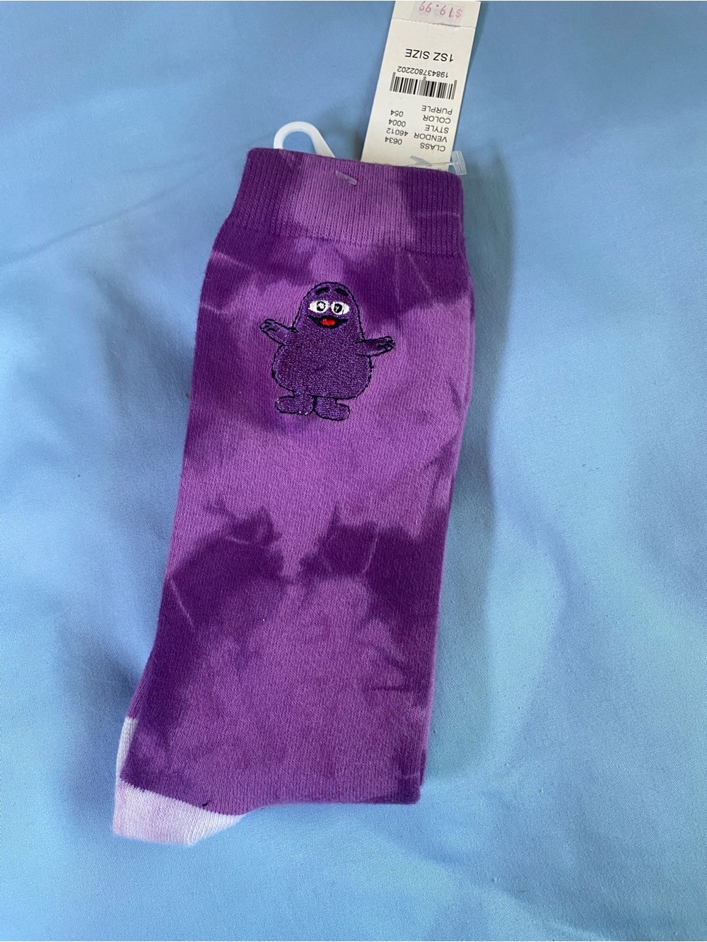 Purple Grimace socks